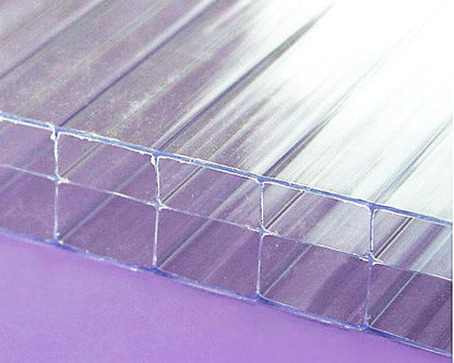 25mm Clear Triple Wall Polycarbonate Sheet