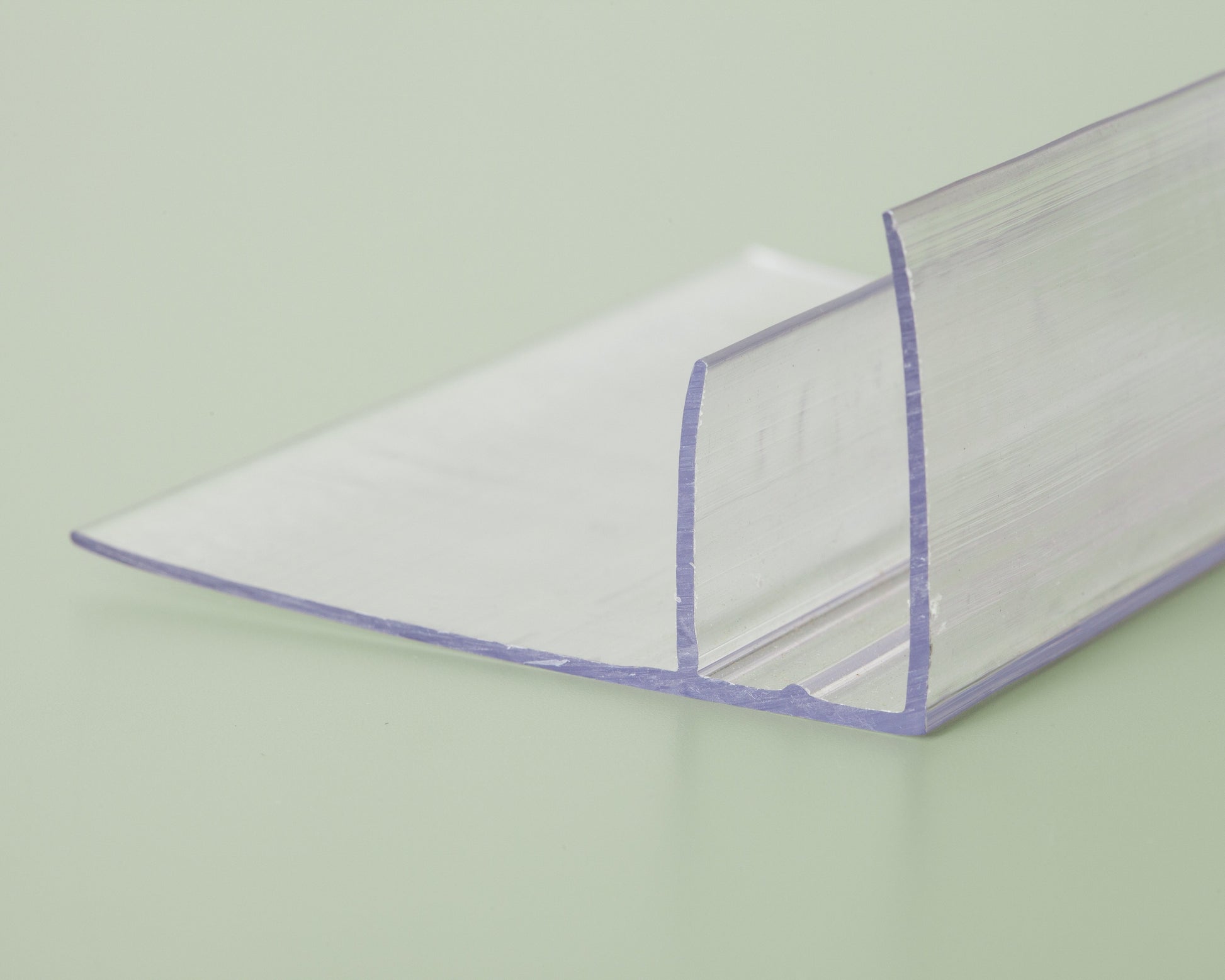 16mm Polycarbonate Side Cap (F Channel)