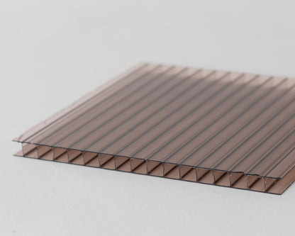 6mm Bronze Twinwall Polycarbonate Sheet